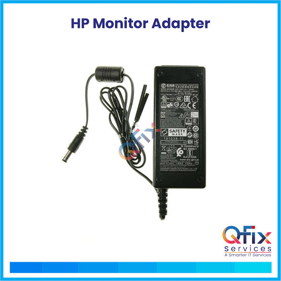 HP Monitor AC Adapter Original for LED & LCD Monitor