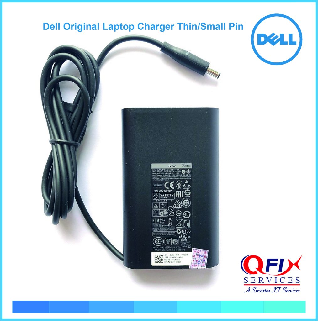 Dell Laptop Charger/ Adapter 19.5v 3.34a 65w Slim AC Adapter Original